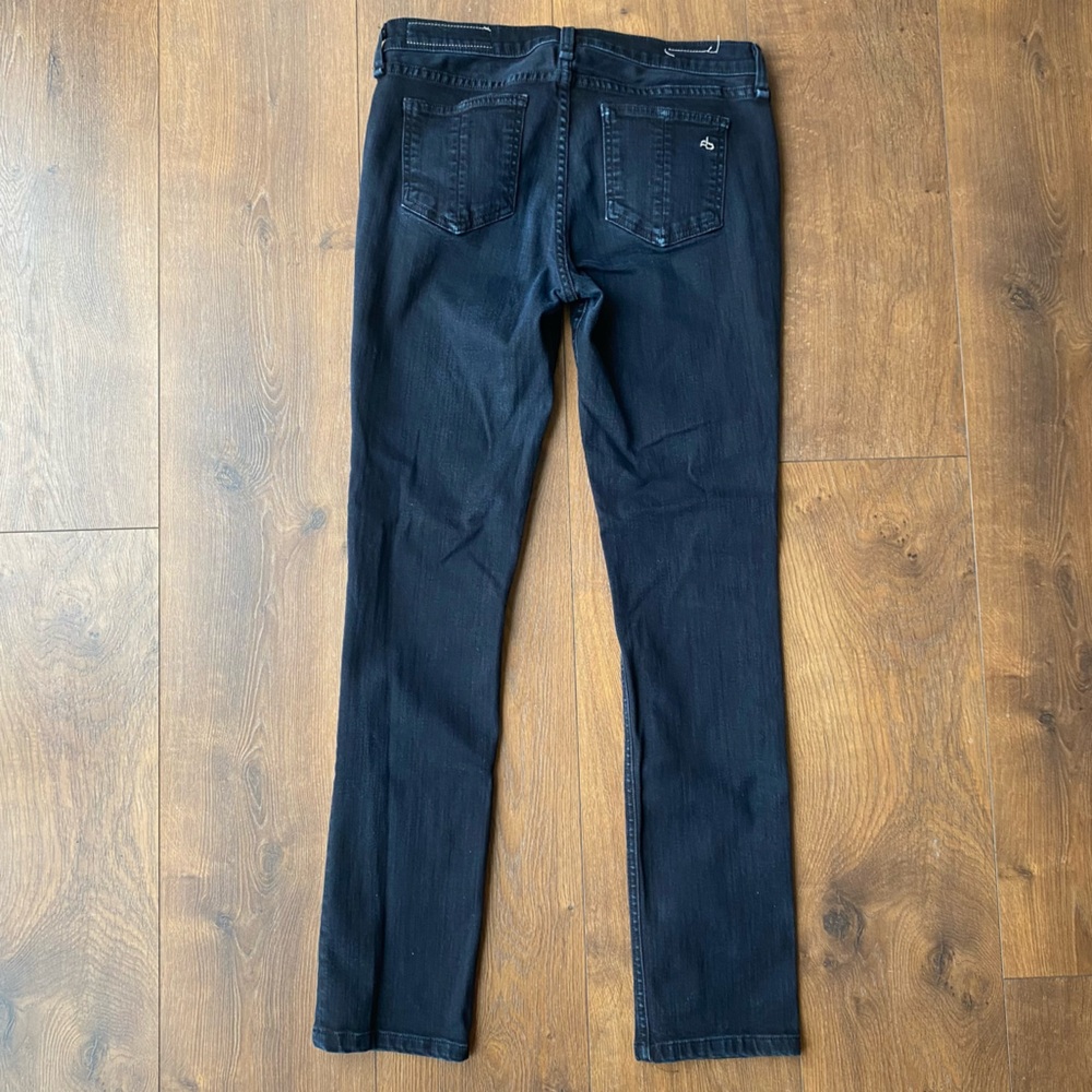 Rag & Bone Coal “W150K520” Jeans Size 27 Pencil Leg Skinny - Picture 8 of 9